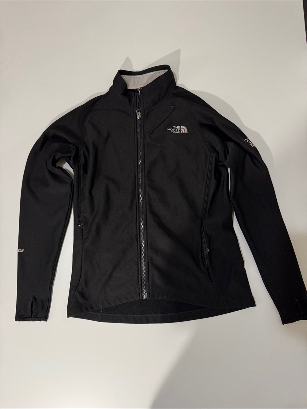 The North Face Black Full‑Zip Performance Jacket
